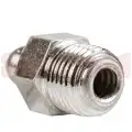 Smarowniczka prosta M10x1 z zaworem zwrotnym stal/ocynk - smarland.pl