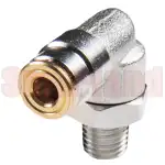 Złącze wtykowe kątowe M8x1 Ø 6 mm TEKALAN