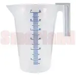 Miarka do oleju i chemii ze skalą 3,0 l - plastikowa