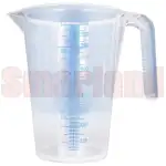 Miarka do oleju i chemii ze skalą 1 l - plastikowa