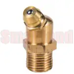 Smarowniczka kątowa M10x1 < 45° mosiężna