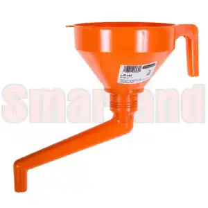 Lejek z rurką wygiętą, sztywną do nalewania paliwa