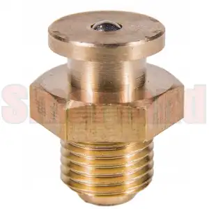 Smarowniczka płaska M8x1 Ø 12 mosiężna