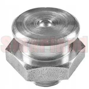 Smarowniczka płaska G 1/4" Ø 16 BSPP stal/ocynk - Umeta