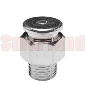 Smarowniczka płaska M16x1,5 Ø 22 z zaworem zwrotnym stal/ocynk - Umeta