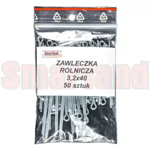 Zawleczka rozginana, rolnicza 3,2x40 - 50 szt.