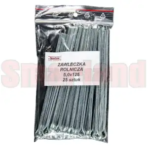 Zawleczka rozginana, rolnicza 5,0x125 - 25 szt.