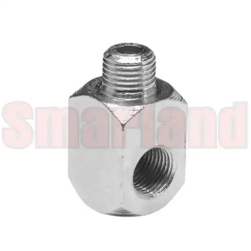 Zlącze / adapter kątowy kąt 90° GZ M10x1 / GW M10x1 - smarland.pl