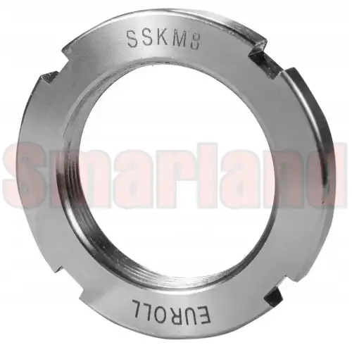 Nakrętka łożyskowa KM8 M40x1,5 nierdzewna - smarland.pl