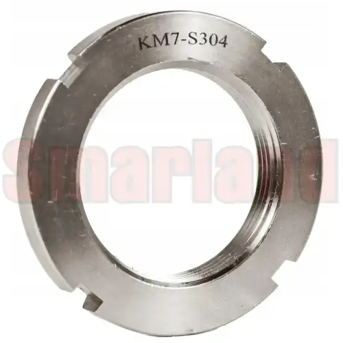 Nakrętka łożyskowa KM7 M35x1,5 nierdzewna - smarland.pl