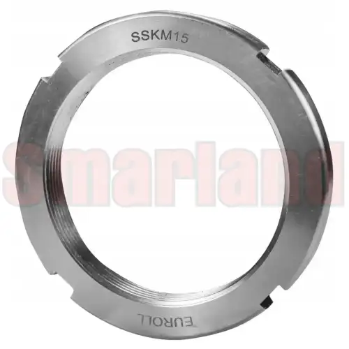 Nakrętka łożyskowa KM15 M75x2,0 nierdzewna - smarland.pl