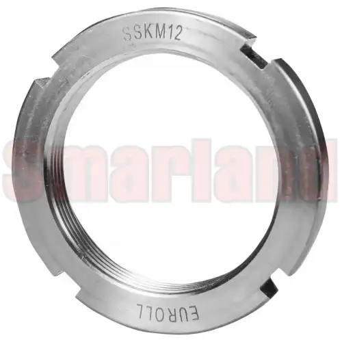 Nakrętka łożyskowa KM12 M60x2,0 nierdzewna - smarland.pl