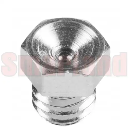 Smarowniczka olejowa M10x1 z łbem wklęsłym stal/ocynk - smarland.pl