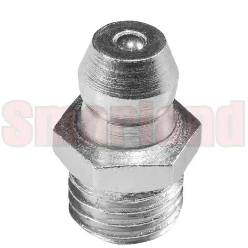 Smarowniczka prosta M8x1 stal/ocynk - smarland.pl