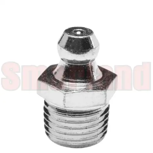 Smarowniczka prosta 1/4" stal/ocynk - smarland.pl