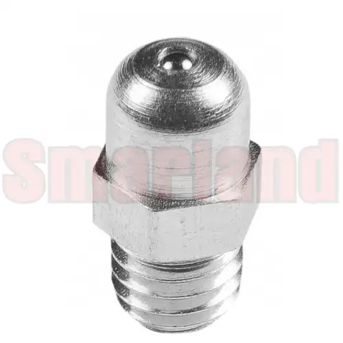 Smarowniczka prosta M6x0,75 zaokrąglona stal/ocynk - smarland.pl