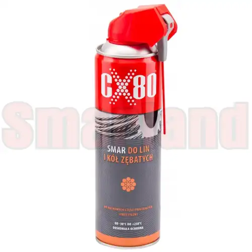 Smar do lin stalowych i kół zębatych - CX80 - 500 ml - smarland.pl