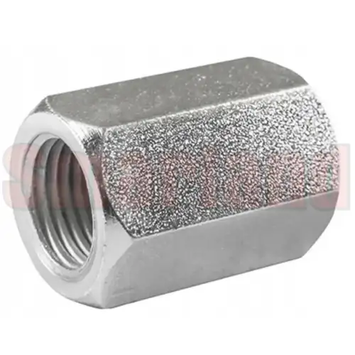 M6x18 mufa M6x1,0 mm, nakrętka podwyższana 18 mm  - smarland.pl