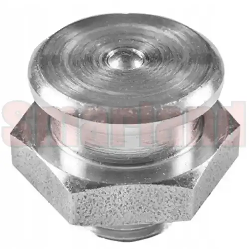 Smarowniczka płaska M16x1,5 Ø22 mm stal/ocynk - Umeta - smarland.pl
