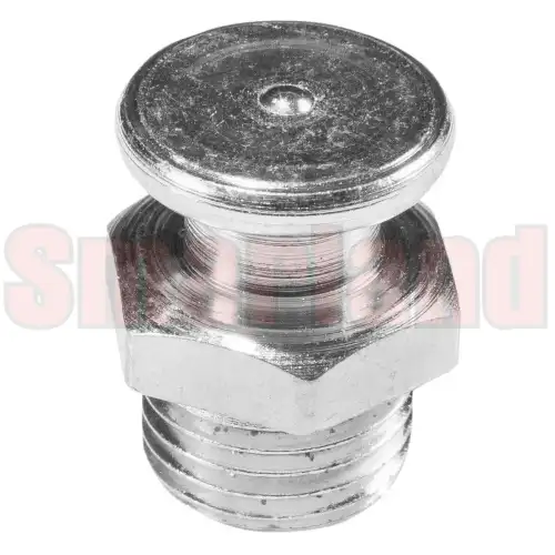 Smarowniczka płaska M12x1 Ø16 mm stal/ocynk - smarland.pl