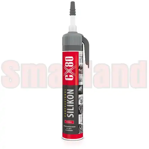 Silikon wysokotemperaturowy - czarny - PROFESSIONAL - CX80 - 210 g - smarland.pl