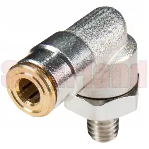 Złącze wtykowe kątowe M10x1 Ø 4 mm TEKALAN