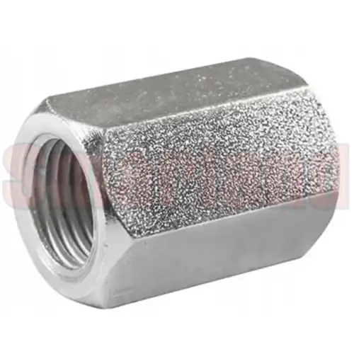 Mufa M10x1,0 / nakrętka podwyższana 20 mm - stal/ocynk - smarland.pl