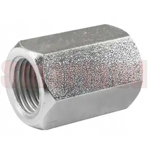 Mufa 1/4" nakrętka podwyższana 20 mm