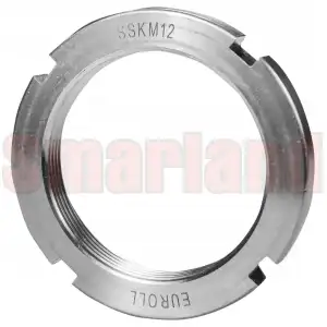 Nakrętka łożyskowa KM12 M60x2,0 nierdzewna