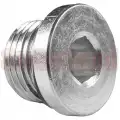 Korek hydrauliczny M18x1,5 z uszczelką gumową stal/ocynk  - smarland.pl
