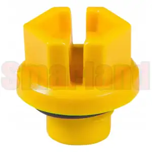 Zakrętka / zaślepka gwintowana 1/8" BSP z uszczelką gumową
