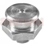 Smarowniczka płaska DIN 3404 G 1/4" Ø 16 19 BSPP A2 nierdzewna - Umeta