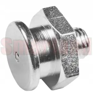 Smarowniczka płaska DIN 3404 G 1/4" Ø 16 18 NPT/PTF stal ocynkowana - Umeta