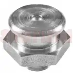 Smarowniczka płaska DIN 3404 G 1/8" Ø 16 mm 19 BSPP stal ocynkowana - Umeta