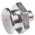 Smarowniczka płaska M6x1 Ø16 mm stal/ocynk - Umeta - smarland.pl