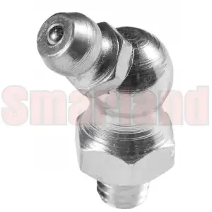 Smarowniczka kątowa M6x1 < 45° stal/ocynk - 100 szt.