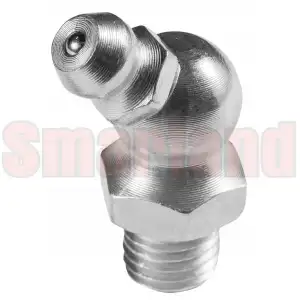 Smarowniczka kątowa 45° DIN 71412 B M5x0,8 stal ocynkowana