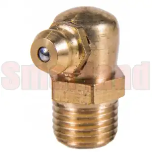 Smarowniczka kątowa M10x1 < 90° mosiężna