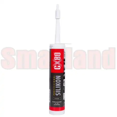 Silikon wysokotemperaturowy bezbarwny - CX80 - 310 ml - smarland.pl