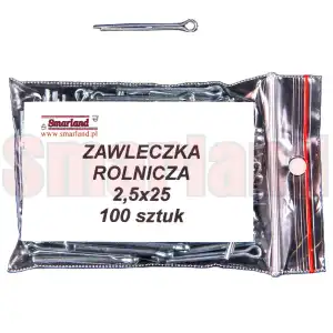 Zawleczka rozginana DIN 94 2,5x25 - 100 sztuk