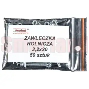 Zawleczka rozginana DIN 94 3,2x20 - 50 sztuk