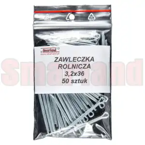 Zawleczka rozginana DIN 94 3,2x36 - 50 sztuk