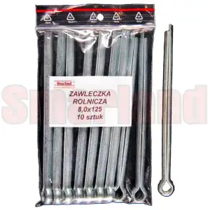 Zawleczka rozginana DIN 94 8,0x125 - 10 sztuk