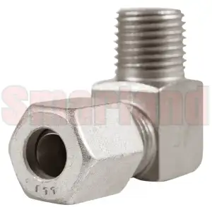Złącze kątowe skręcane M10x1 Ø 8 mm