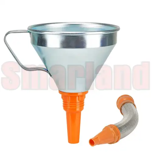 Lejek kombinowany do oleju, paliwa i chemikaliów, blacha stalowa - ocynkowana Ø160 mm 1,3 l - sitko - smarland.pl