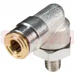 Złącze wtykowe kątowe M6x1 Ø 6 mm TEKALAN