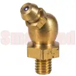Smarowniczka kątowa 45° DIN 71412 B M8x1 23,5 mm mosiężna - Umeta