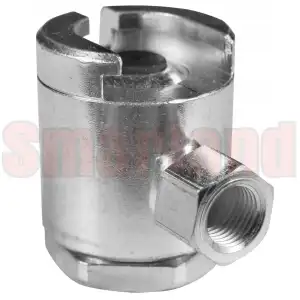Końcówka smarownicy nasuwana płaska G 1/8" Ø 16 mm - Umeta